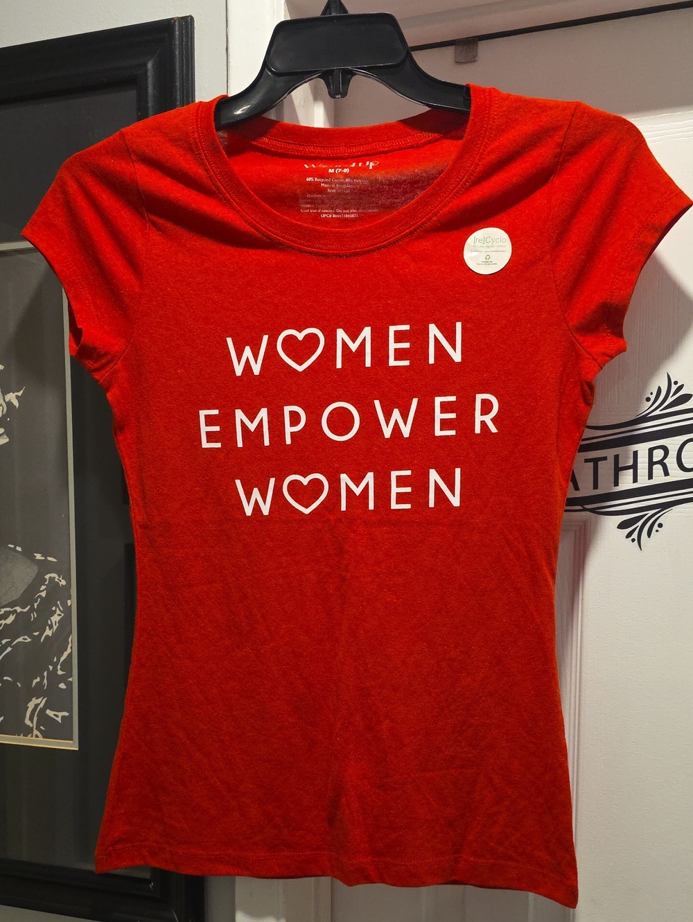 Women Empower Women Red Graphic Tee